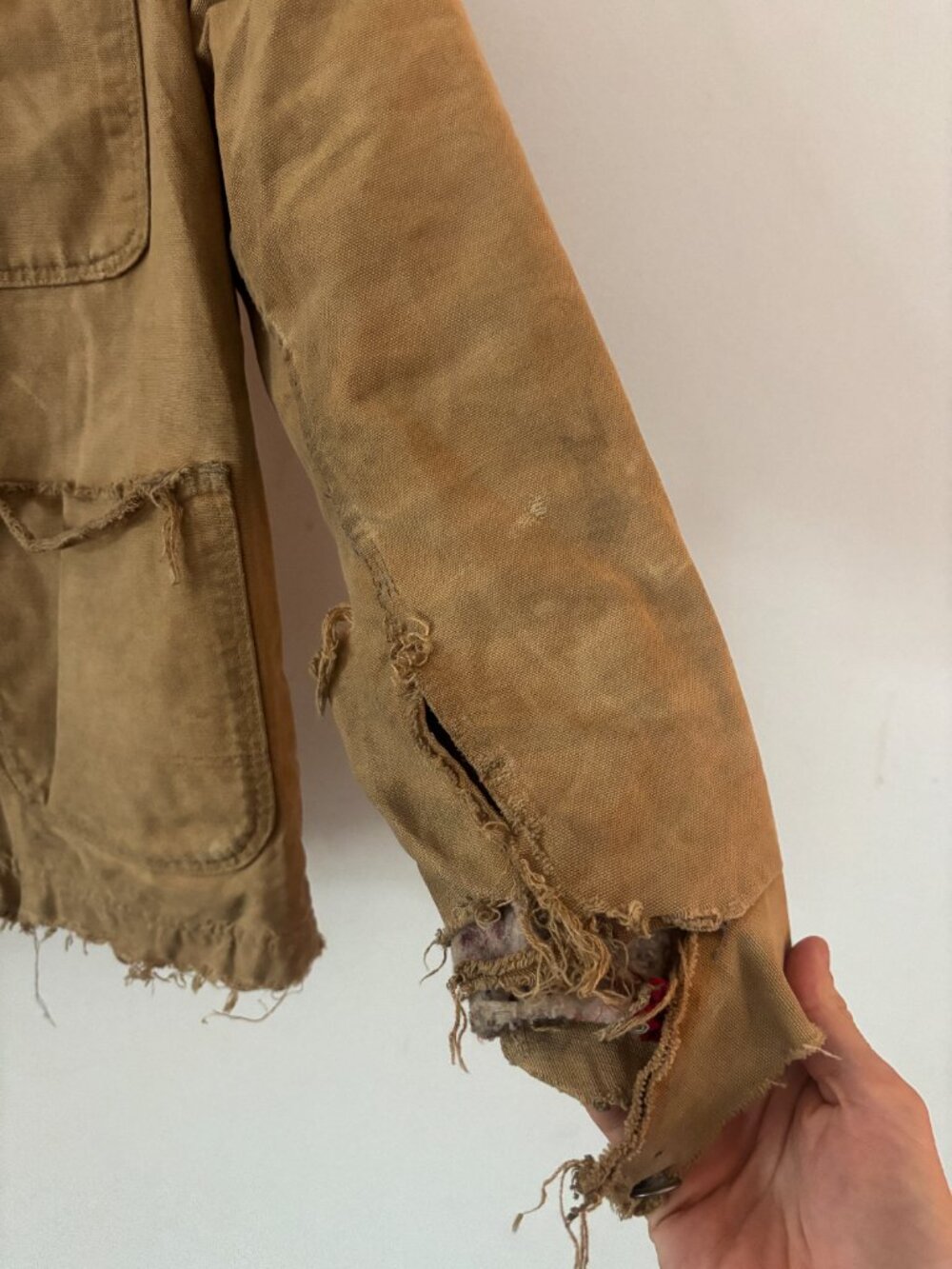 Vintage Trashed Chore Jacket - Picture 2 of 5